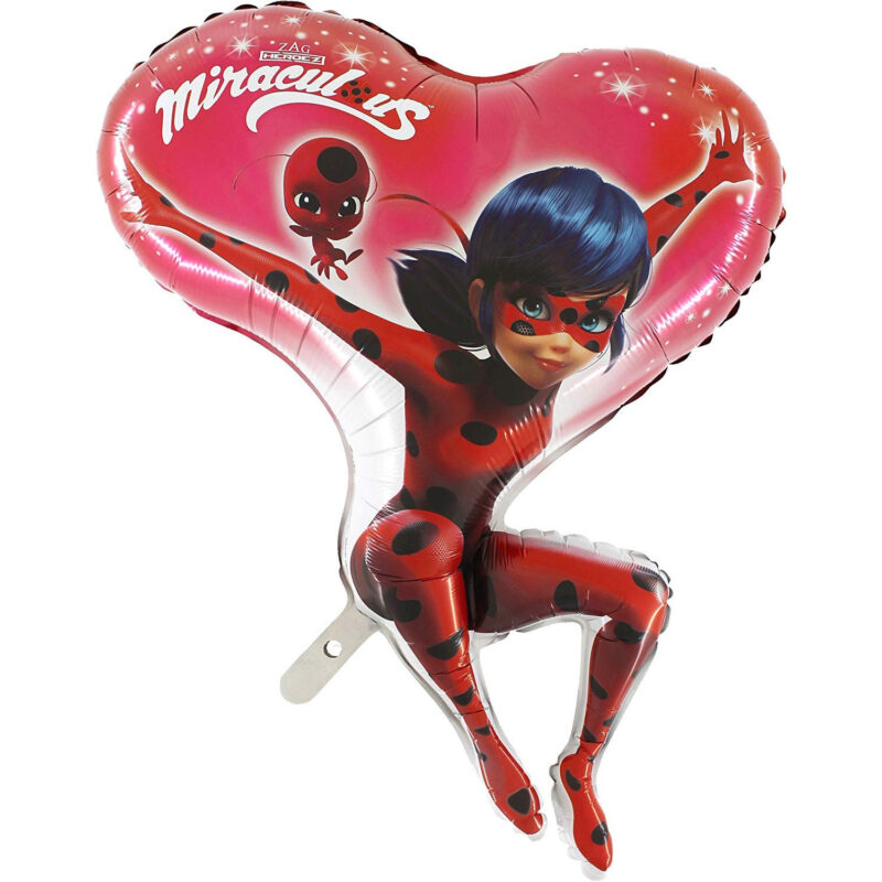 Heroez Miraculous Ladybug Superhero Foil Balloon
