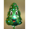 10" Christmas Tree Character Mini Foil Balloon