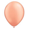 Pack of 10 Party Latex Balloons Decorations (Rose Gold)