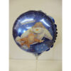 9" Round The Snowman Mini Foil Balloon