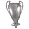 29" Silver Trophy Balloon - Treble Anniversary - Football Party Accessories