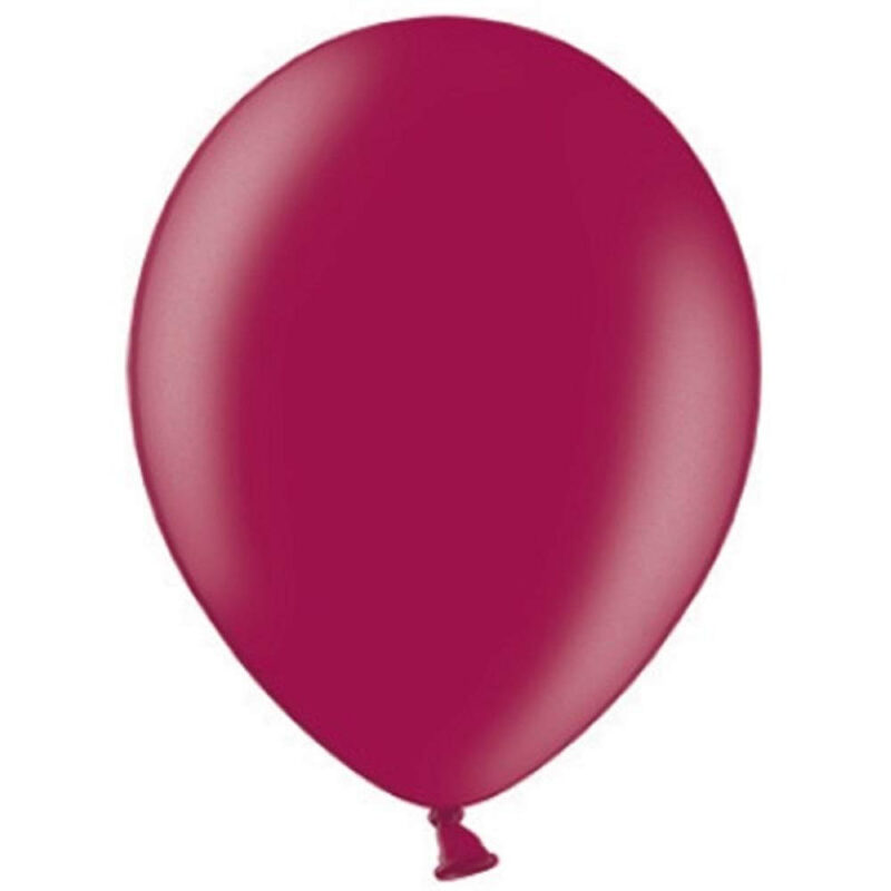 12" Latex Balloons - Party Decorations - Assorted Colours in Packs of 30, 50 & 100 (Plum, Pack of 50)