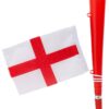 England Flag & Horn Assorted Colors (White and Red)