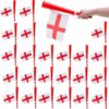Pack of 24 England Flags and Horns – Qatar World Cup 2022 – Football Noisemakers