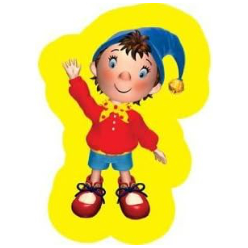 28" Standing Noddy Character Shaped Foil Balloon
