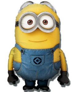Despicable Me Birthday Party Decorations Balloon - Minion 2 Eyes