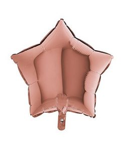 40" Rose Gold Star Shape Balloon - Foil Balloon - Party Balloon