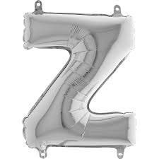 40" Silver Foil Letter Balloon - Party Decorations - Z