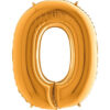 40" Gold Foil Letter Balloon - Party Decorations - O