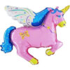 47 Inch Pink Unicorn Shaped Foil Balloon