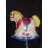 9" Happy Birthday Rocking Horse Mini Foil Balloon