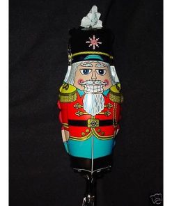 12" Soldier Shaped Mini Foil Balloon with Cup and Stick
