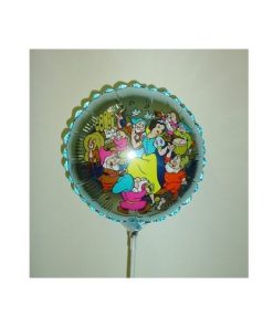 9" Snow White & the Seven Dwarfs Mini Foil Balloon