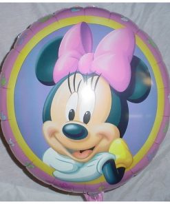 18" Minnie Mouse Round Foil Balloon