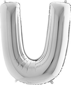 40" Silver Foil Letter Balloon - Party Decorations - U