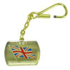 Royal Wedding 1981 Collectible Commemorative Keyring with Union Jack Imprint - Princess Diana and Prince Charles