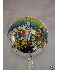 7" Donald Duck Character Mini Foil Balloon with Cup and Stick