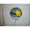 7" Round Get Well Soon Sunshine Foil Balloon with Cup and Stick