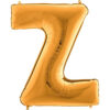 40" Gold Foil Letter Balloon - Party Decorations - Z