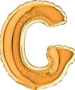 40" Gold Foil Letter Balloon - Party Decorations - G