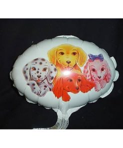 9" Puppy In My Pocket Mini Foil Balloon with Cup and Stick