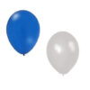 30 BLUE & WHITE 12" LATEX BALLOONS FOR GREECE CRICKET WORLD CUP PARTIES