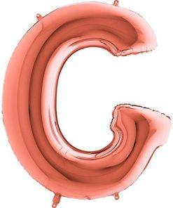 40" Rose Gold Foil Letter Balloon - Party Decorations - G