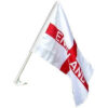 Pack Of 4 England St George Cross Car Window Supporters Flag 45cm x 30cm - Waving flag -Cricket World Cup