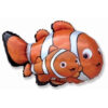 2 X Clownfish/Nemo 26' Foil Balloon - Under the Sea Parties