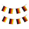 3m German Flag Bunting Garland - Supporters Decorations - Party Supplies