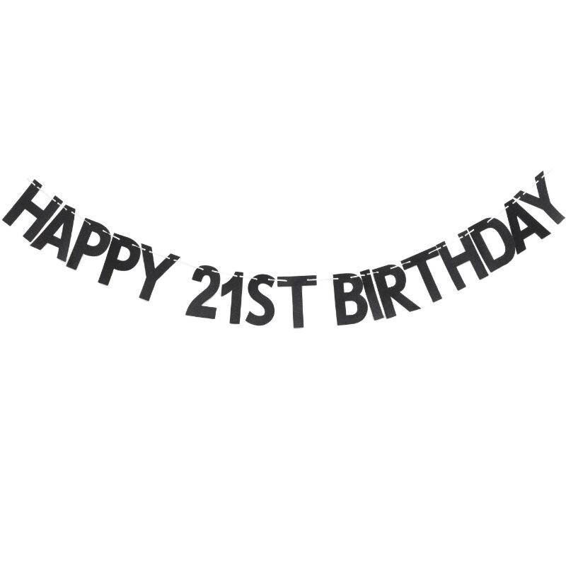 21st discount birthday banner