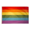 LGBT Rainbow Gay Pride Festival 5ft X 3ft Flag