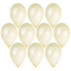 Pack of 10 - 30cm (12") Crystal Rainbow Yellow Latex Balloons - Party Decorations