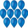 Toyland® Pack of 10-12 Inch Dark Blue Crystal Latex Balloons - Party Decorations - Made in Italy
