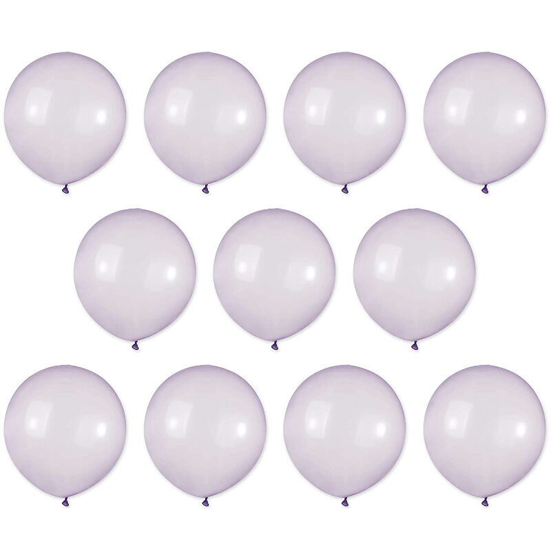 Toyland® Pack of 50-19 Inch Crystal Lilac Latex Balloons - Party Decorations - Made in Italy