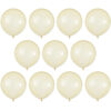 Toyland® Pack of 50-19 Inch Crystal Assorted Latex Balloons - Party Decorations - Made in Italy