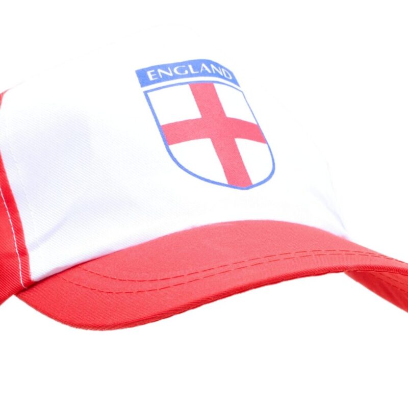 Toyland® England Baseball Cap - England Supporters Headwear - Euro 2021 Football Souvenirs