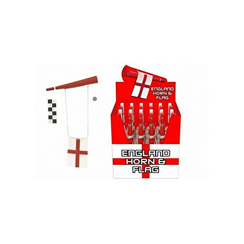 12 Piece Set England Flag and Horns Qatar World Cup 2022 Football
