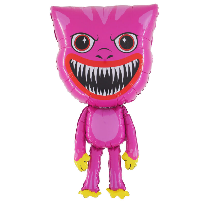38 Inch Giant Pink Monster Character Foil Balloon - Kids Party Balloons