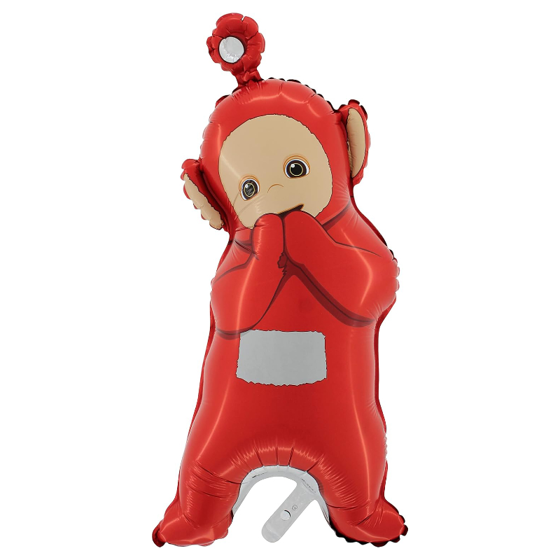 81cm (32") Teletubbies "Po" Red Tellytubby Shaped Foil Balloon - Children's Party Decorations