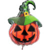 61cm (24") Pumpkin Halloween Foil Helium Balloon - Halloween Party Decorations