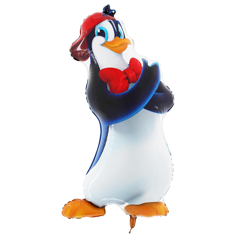 79cm (31") Mr Polaretto Shaped Character Foil Balloon - Kids Party Balloons