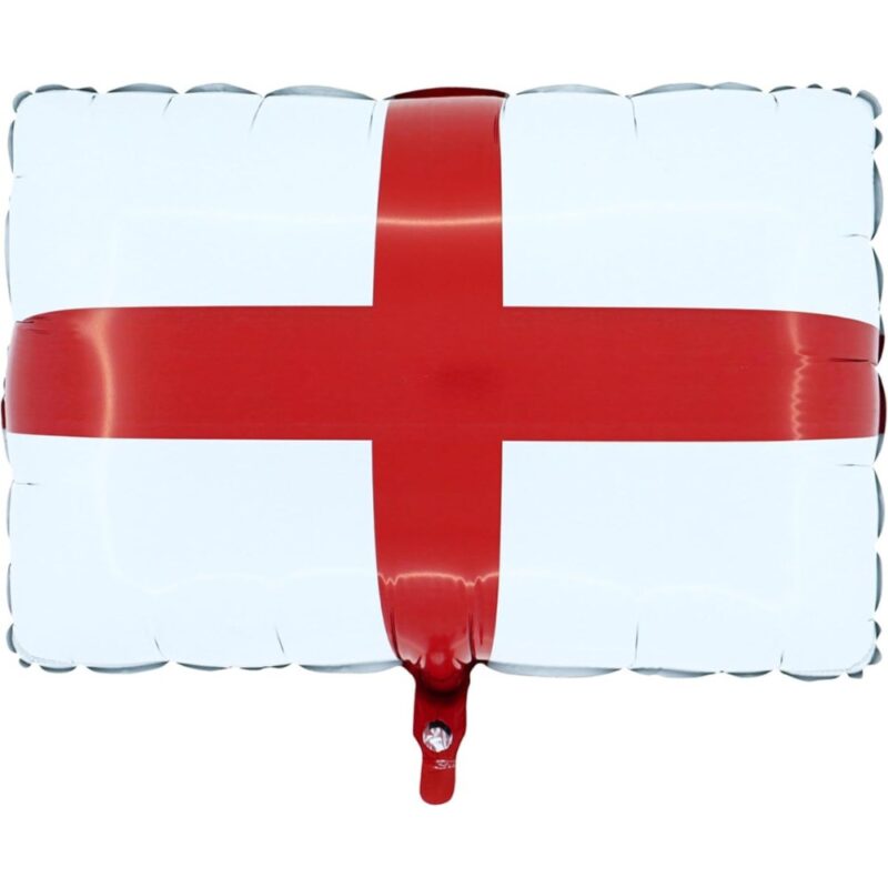 Toyland® 55cm (22") Large St George England Flag Foil Balloon -  Euro & World Cup Decorations