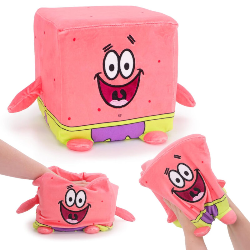 Toyland® 30cm (12“) Large SpongeBob Squarepants Patrick Plush Cube Squishy Toy